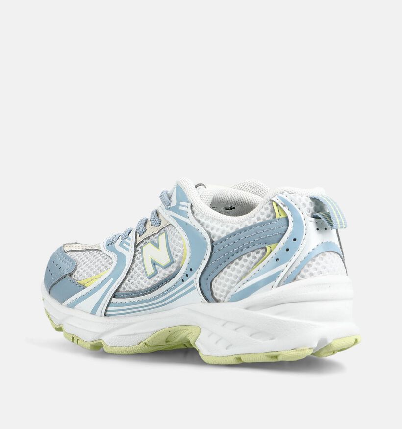 New Balance 530 Lichtblauwe Sneakers voor meisjes (375176) - geschikt voor steunzolen