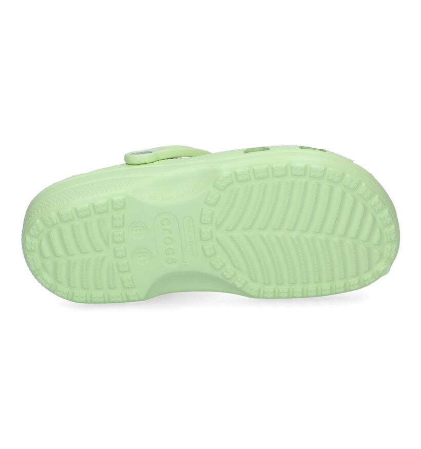 Crocs Classic Groene Slippers voor dames (306851)