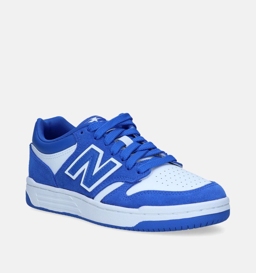 New Balance GSB 480 Blauwe Sneakers voor jongens, meisjes (334648) - geschikt voor steunzolen