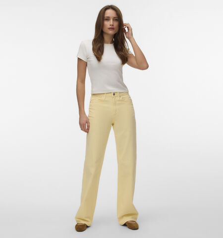 Vero Moda Jeans Geel