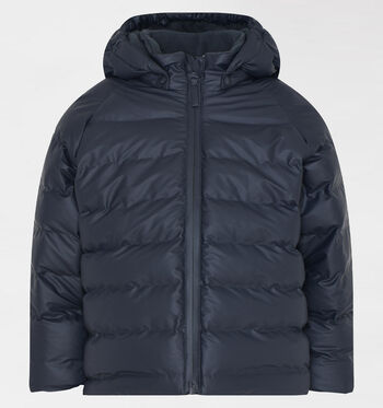 Manteau court bleu