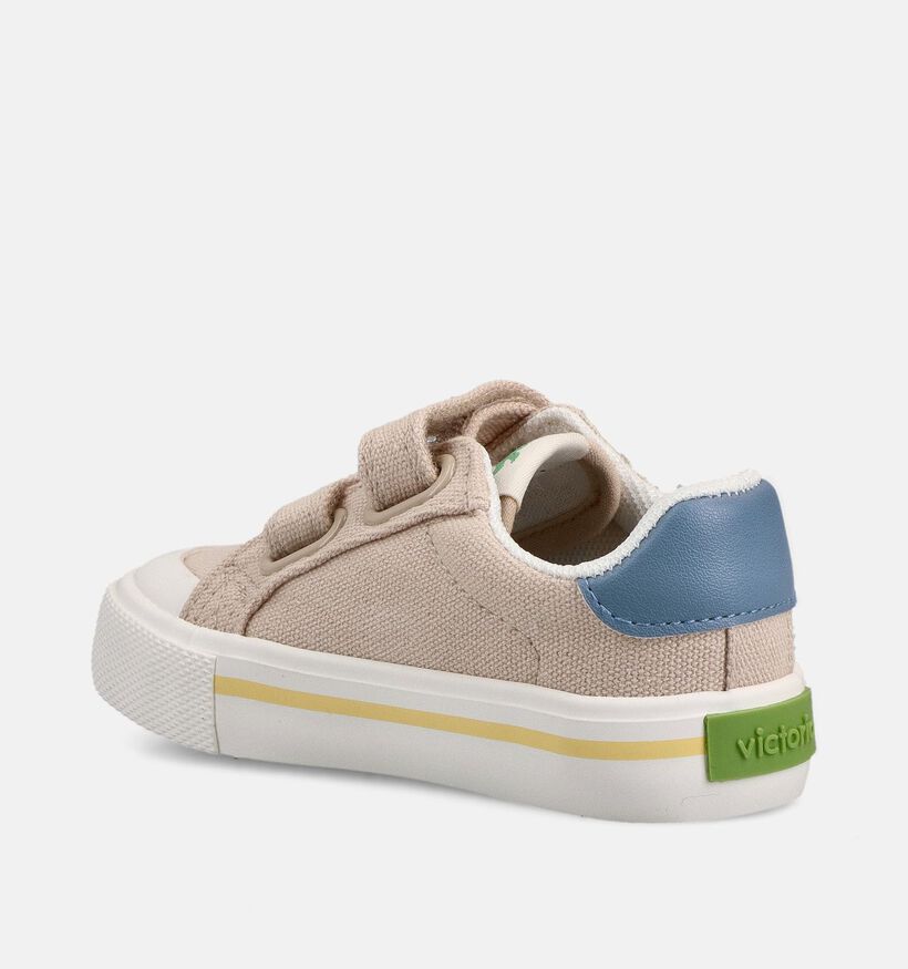 Victoria Beige Lage Sneakers voor meisjes, jongens (370993)