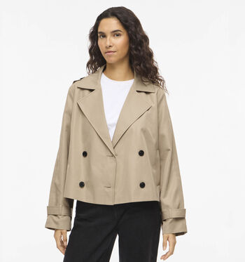 Vila Manteaux Beige