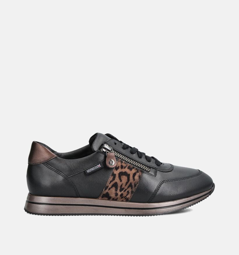 Mephisto Louma Chaussures à lacets en Noir pour femmes (362722) - pour semelles orthopédiques