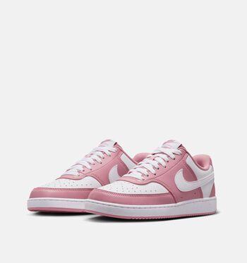 Nike Court Vision Low Baskets Summit White/ Cinnabar/ Volt/ White/White/Black/White/Desert Ochre/ Fauna Brown/ Pale Ivory/Elemental Pink/White/University Red/Sail