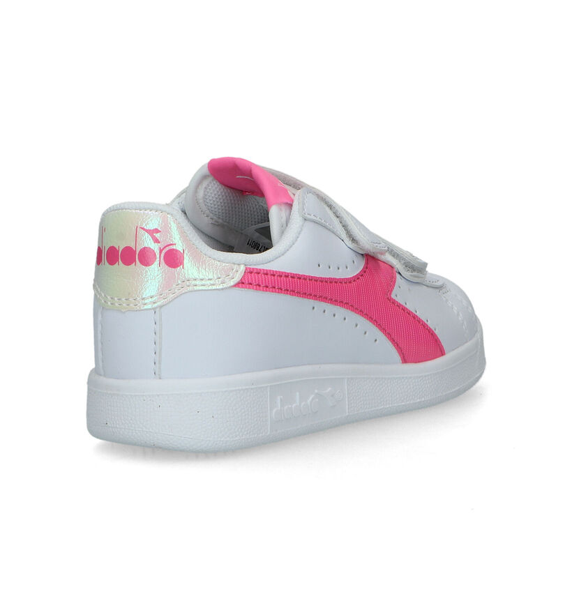 Diadora Game P PS Baskets en Blanc pour filles (320865)