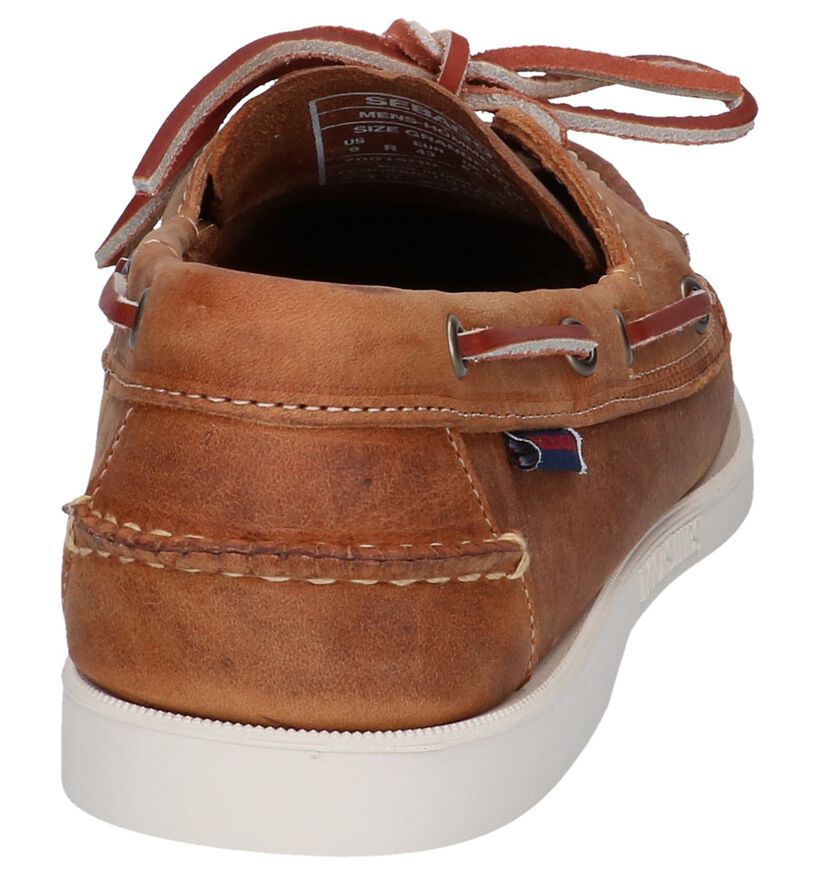 Sebago Dockside Chaussures bateau en Brun pour hommes (336831)