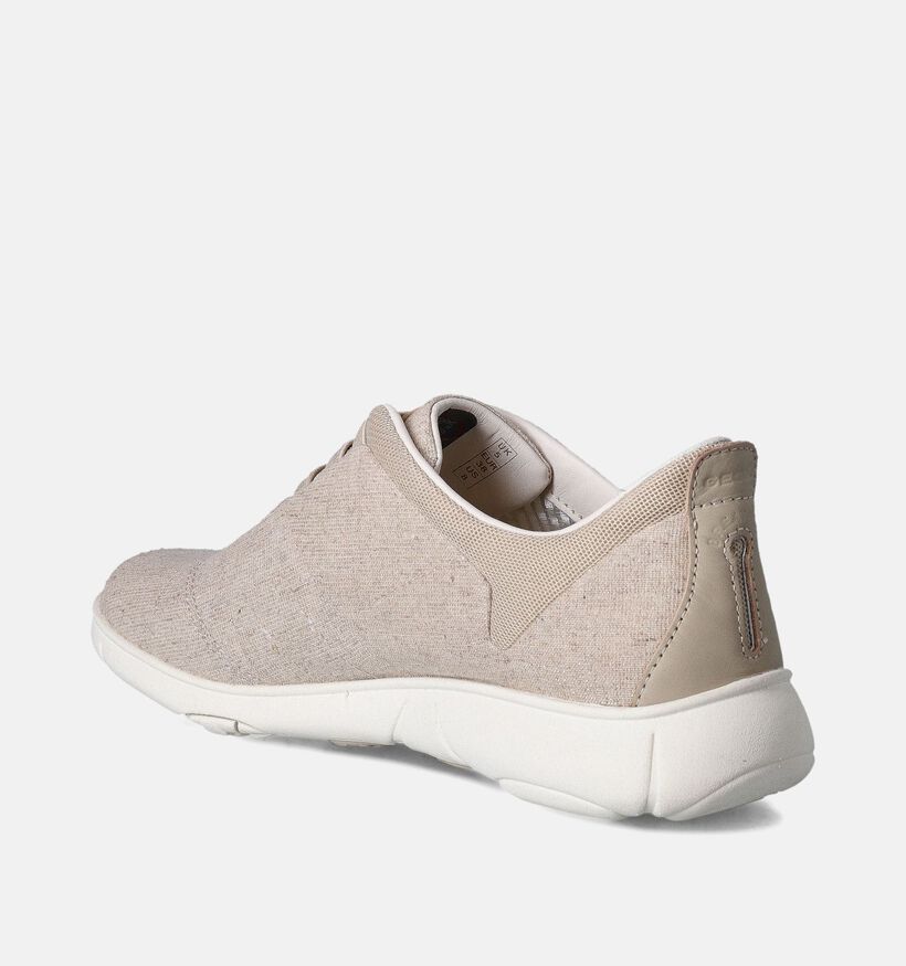 Geox Nebula 2.0 Baskets en Taupe pour femmes (353781) - pour semelles orthopédiques