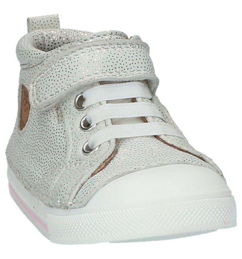 Shoo Pom Chaussures pour bébé  en Argent en cuir (215654)