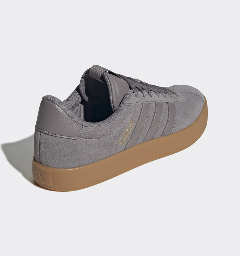 adidas VL Court 3.0 Donkergrijze Sneakers voor dames (359452) - geschikt voor steunzolen