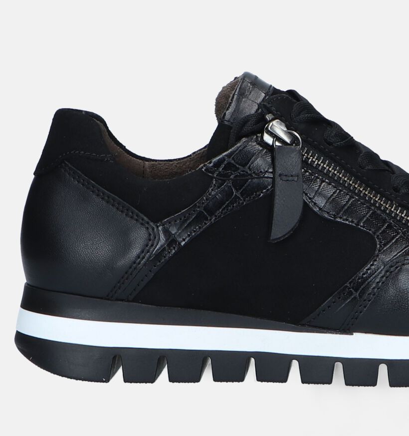 Gabor OptiFit Kaki Sneakers voor dames (331138) - geschikt voor steunzolen