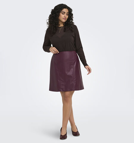ONLY Carmakoma Rokken Bordeaux