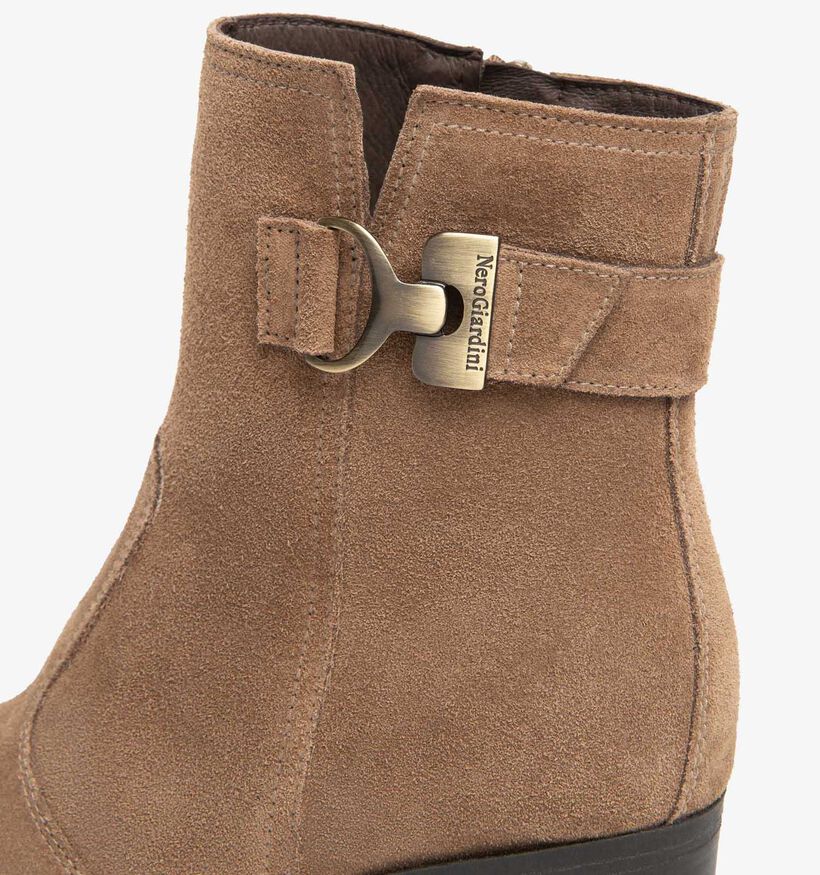 NeroGiardini Bruine Enkellaarzen voor dames (363935)
