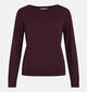Vila Viclaudie Bordeaux Pull voor dames (364089)