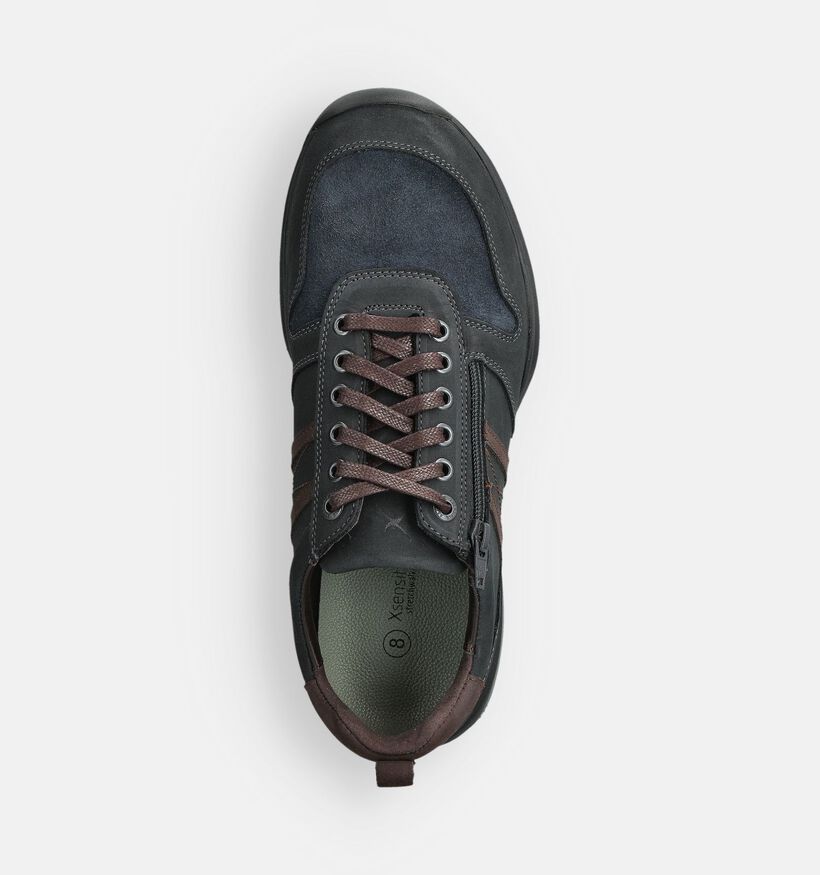 Xsensible SWX3 Chaussures plates en Bleu pour hommes (363766) - pour semelles orthopédiques