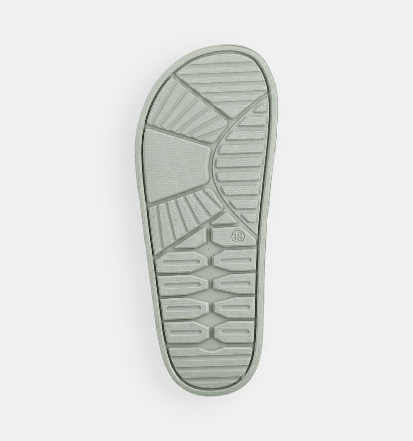 Laurent David Claquettes en Pastel Vert pour femmes (374251)