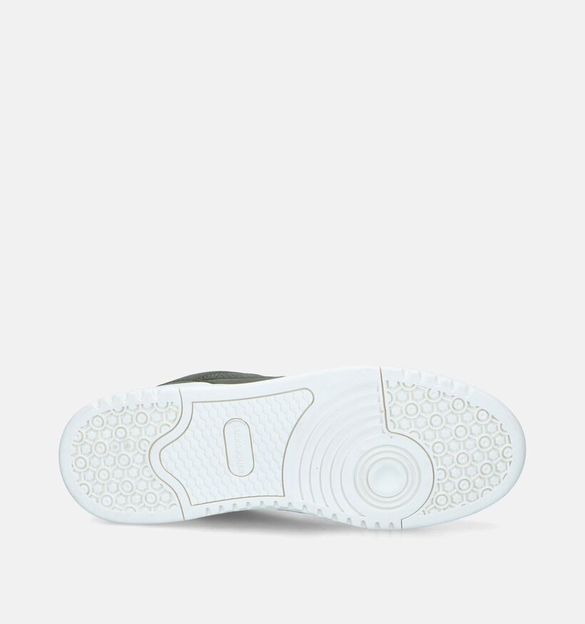 Jack & Jones London Olijfgroene Veterschoenen voor heren (345835) - geschikt voor steunzolen