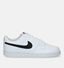 Nike Court Vision Low Next Nature Witte Sneakers in kunstleer (332325)