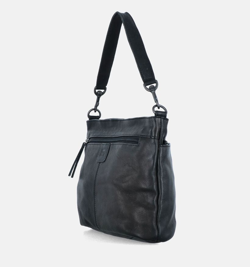 Bear Design Sac port&eacute; crois&eacute; en Noir pour femmes (382126)