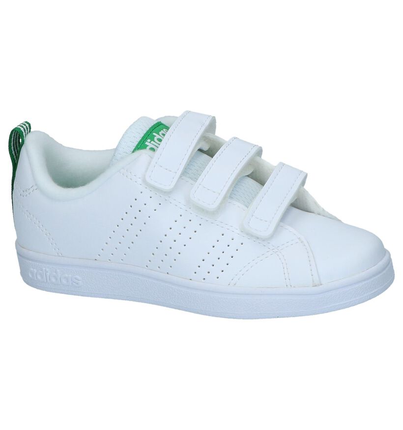 Witte Sneakers adidas VS Advantage Clean in kunstleer (237171)