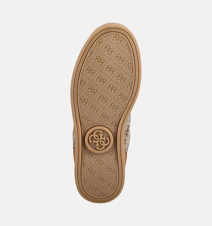 Guess Jacek Baskets en Cognac pour femmes (375741) - pour semelles orthop&eacute;diques