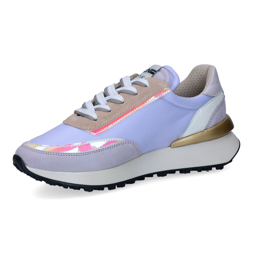 Méliné Sio Paarse Sneakers voor dames (306968) - geschikt voor steunzolen
