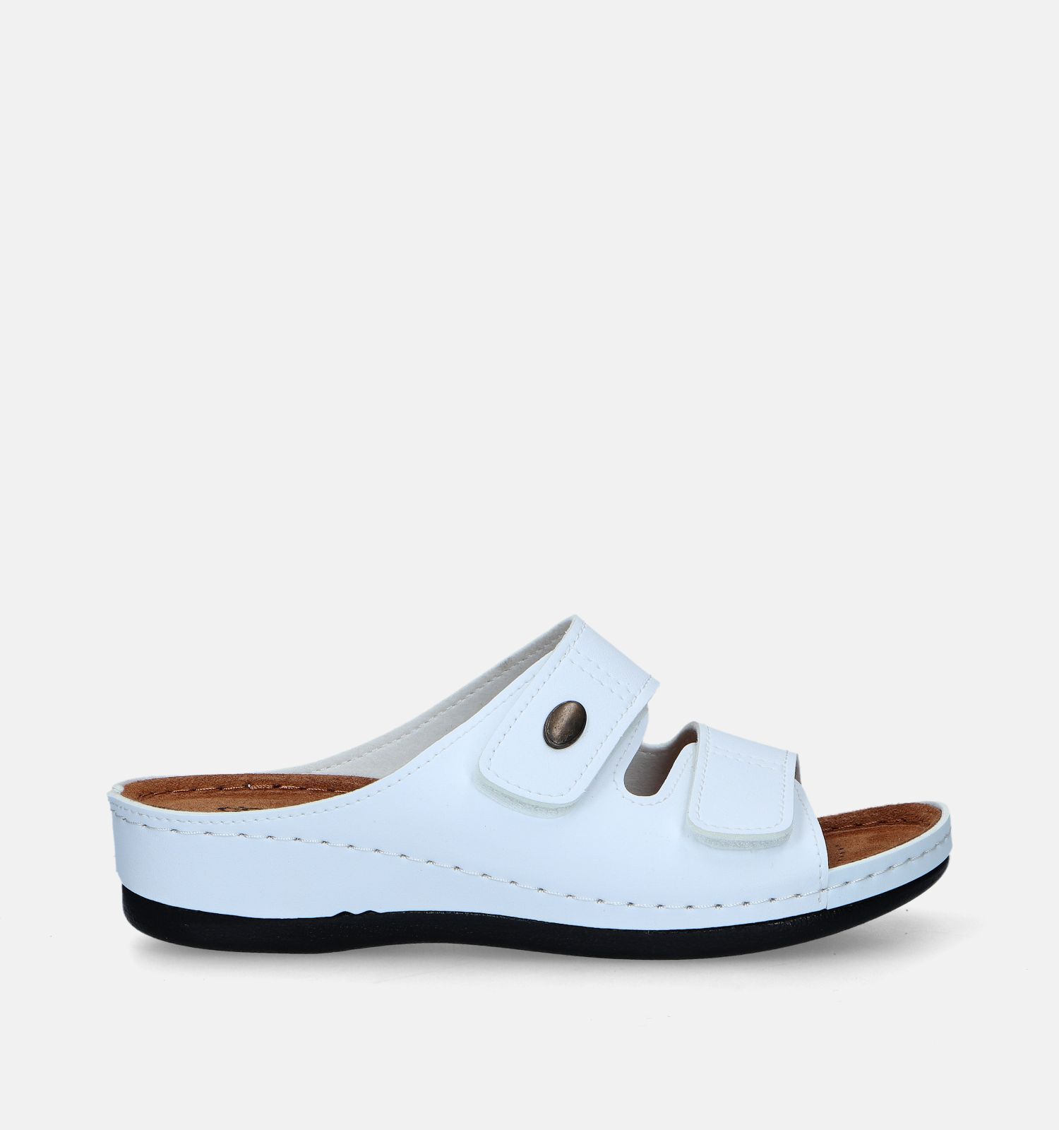 Witte dames slippers sale