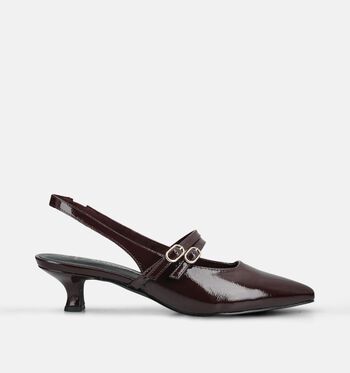 Marco Tozzi Escarpins Noir/Marron/Bordeaux