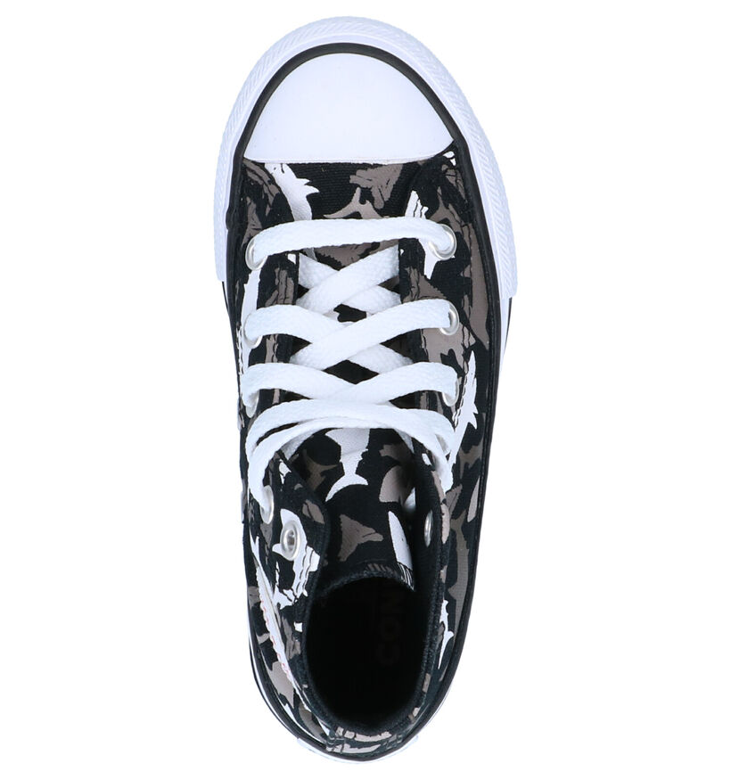 Converse Chuck Taylor All Star High Sneakers Zwart in stof (266010)