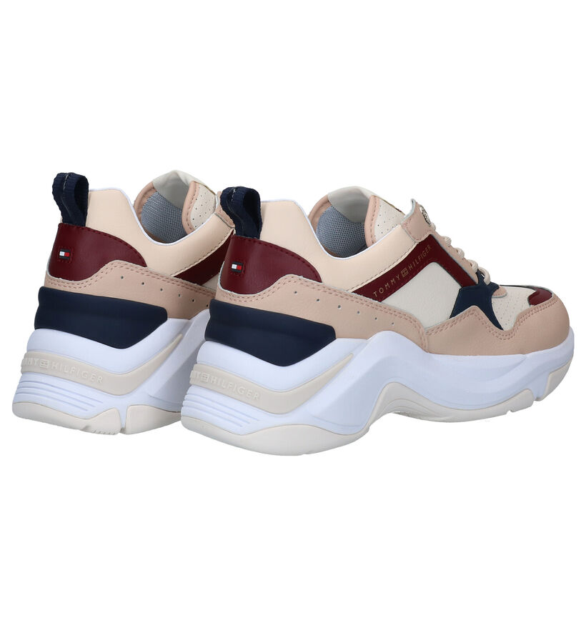 Tommy Hilfiger Baskets basses en Multicolore en cuir (276245)