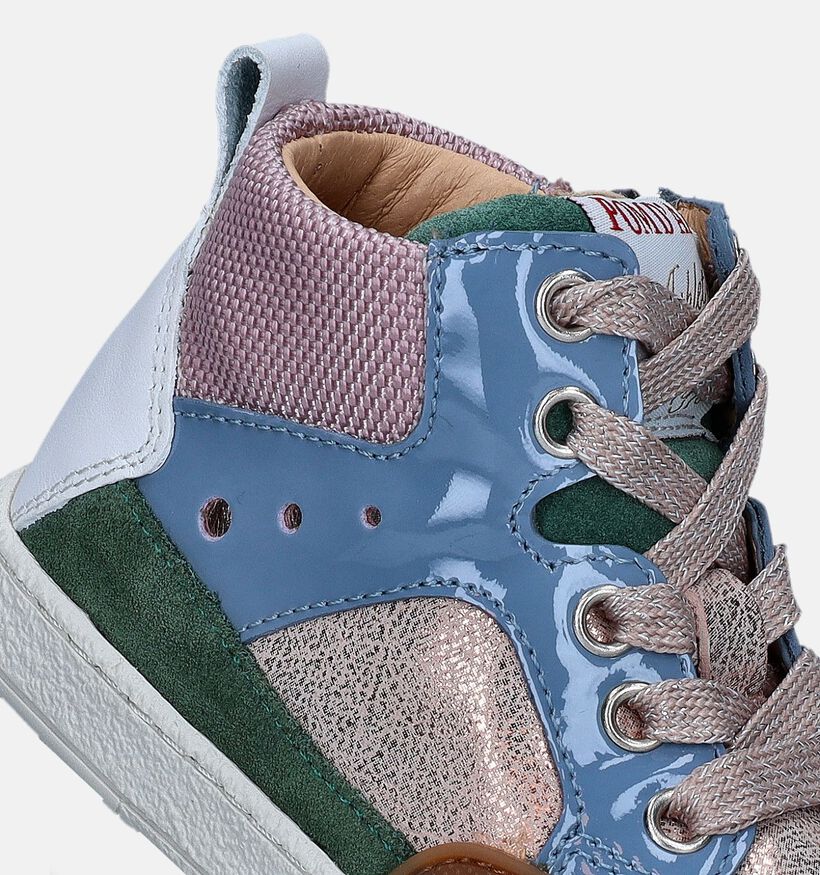 Pom d'Api Mousse Bump Roze Babyschoenen voor meisjes (346692) - geschikt voor steunzolen