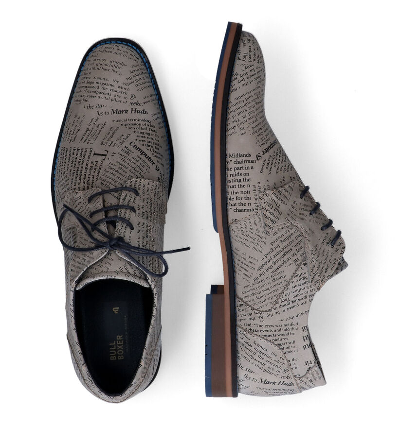 Bullboxer Chaussures classiques en Gris pour hommes (348871)