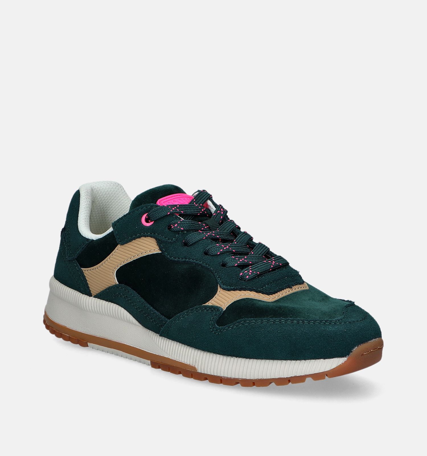 Scotch Soda Vivi Groene Sneakers Dames Sneakers Online op TORFS.BE