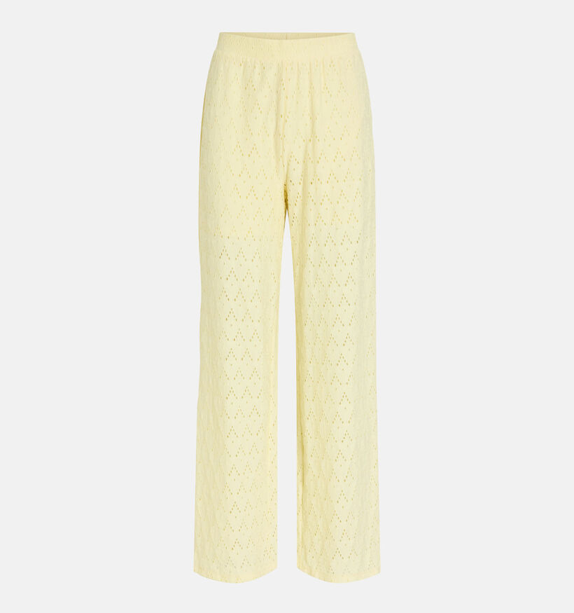Vila Amalina Lichtgele Gehaakte Broek voor dames (369484)