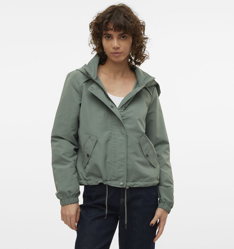 Vero Moda Zoa Groene Parka Jas voor dames (367187)