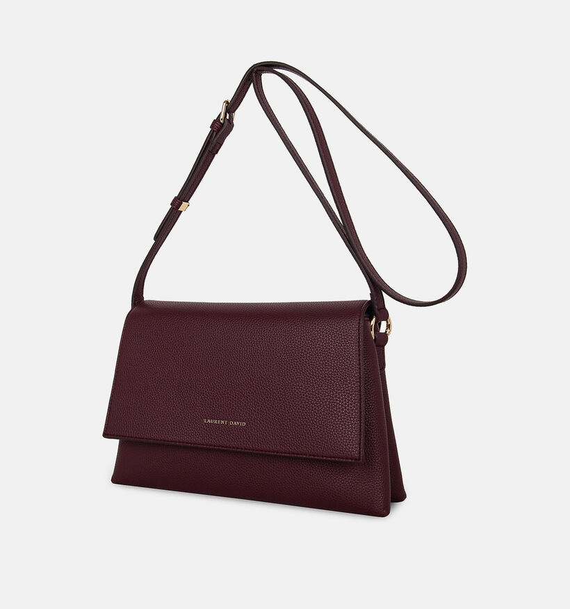 Laurent David Bordeaux Crossbodytas voor dames (381548)