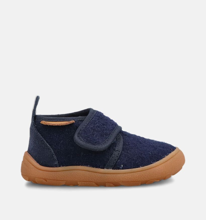 Bisgaard Donkerblauwe Pantoffels voor meisjes, jongens (381029) - geschikt voor steunzolen