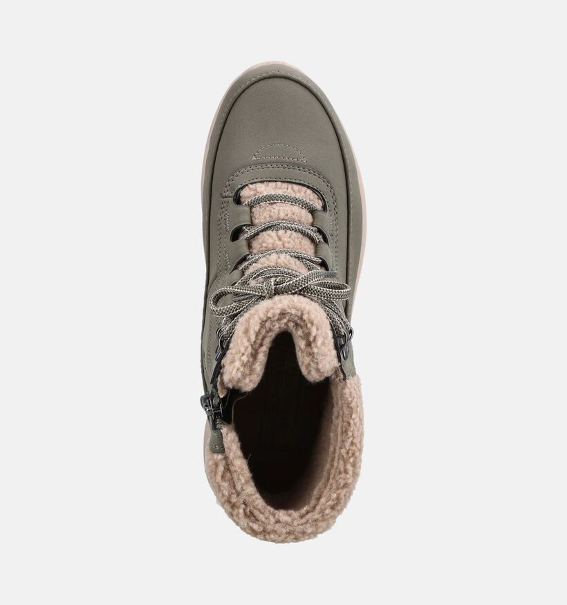 Skechers On-The-Go Stellar Kakigroene Boots voor dames (378080)