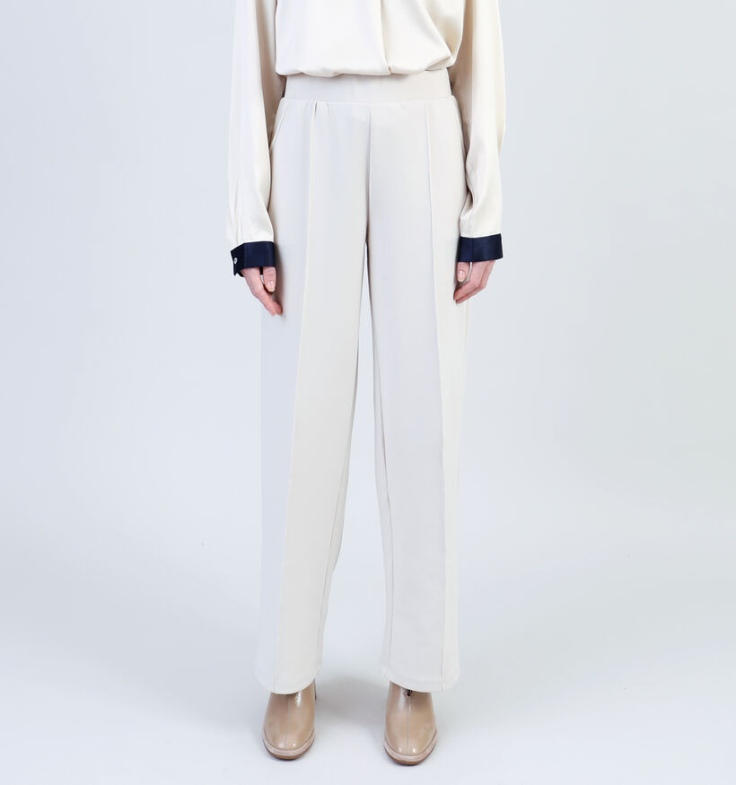 Vero Moda Panna Bruine Wijde broek voor dames (332599)