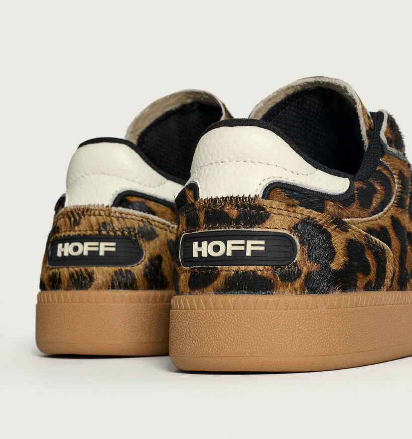 HOFF Alley Leopard Baskets casual en Marron pour femmes (360836) - pour semelles orthopédiques