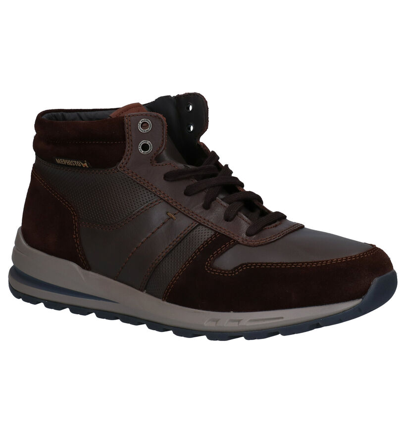 Mephisto Boran Bottines en Marron en cuir (282273)