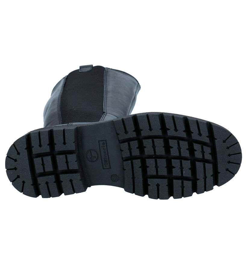 Tamaris Touch It Bottes en Noir en cuir (300107)