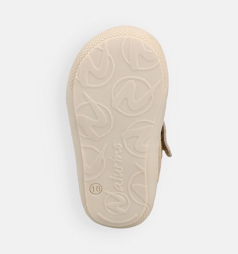 Naturino Cocoon Zip Baskets pour b&eacute;b&eacute; en Or pour filles (371593) - pour semelles orthop&eacute;diques