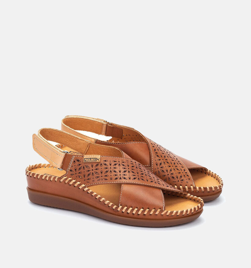 Pikolinos Cadaques Sandales en Cognac pour femmes (354679)