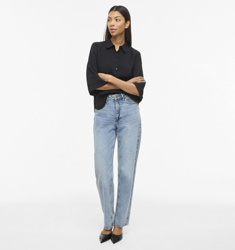 Vila Hula 3/4 Shirt Zwarte Hemd voor dames (368061)