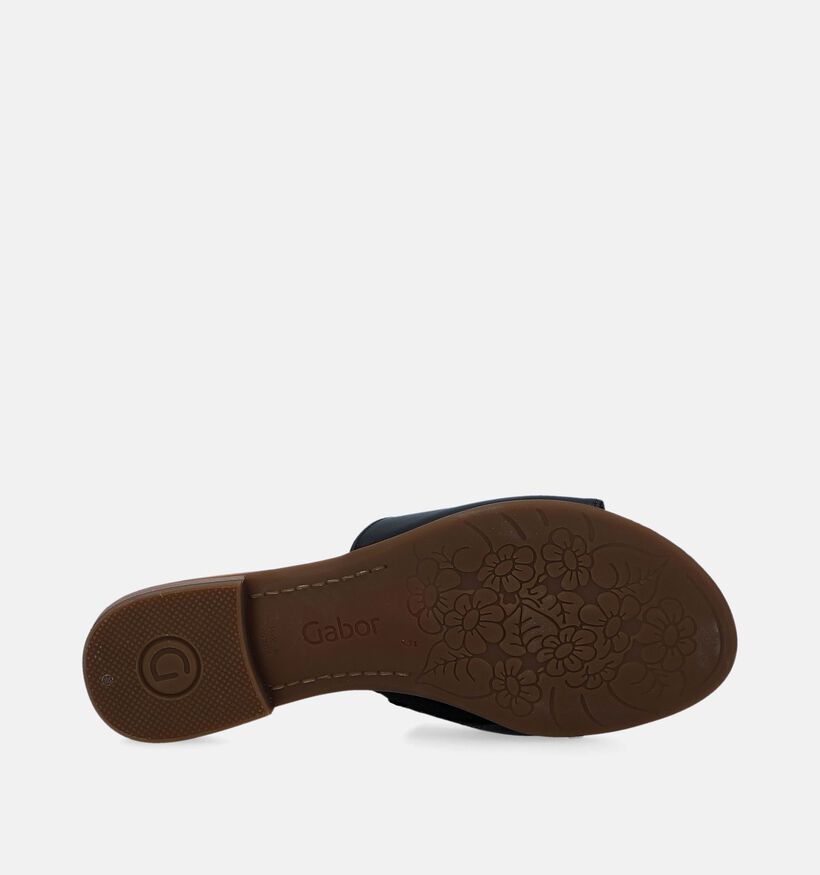 Gabor Comfort Nu-pieds en Noir pour femmes (339358)