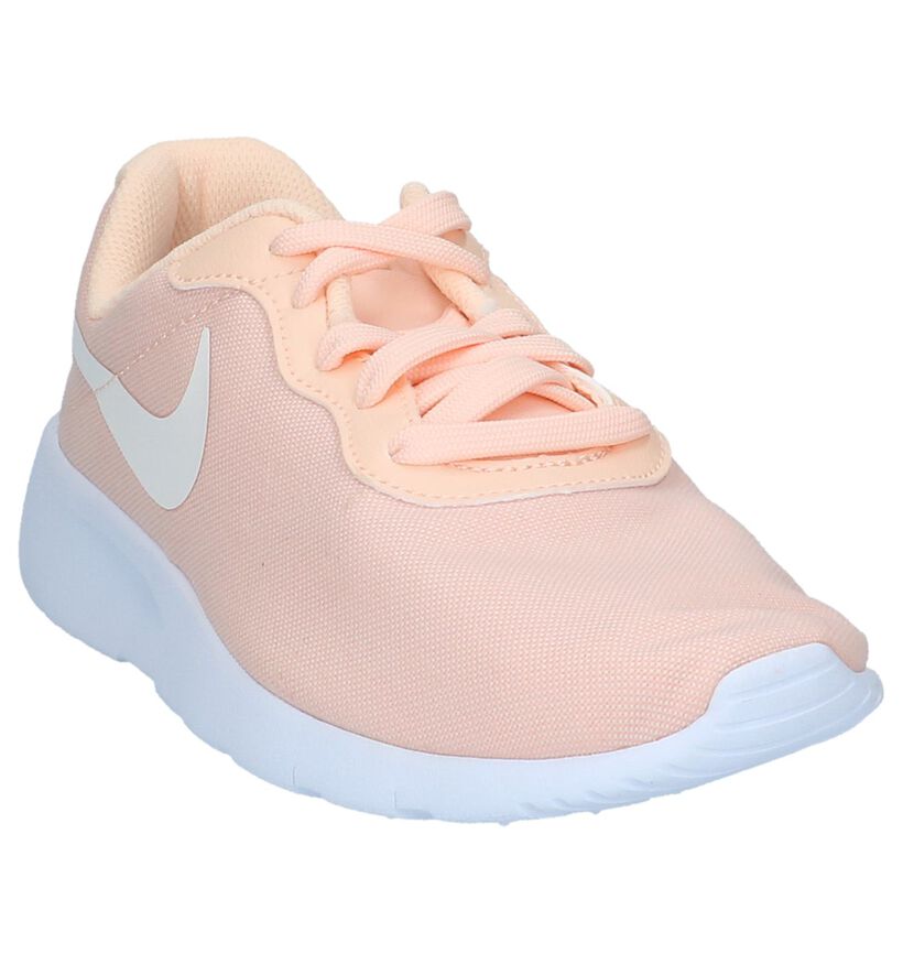 Sneakers Zalm Roze Nike Tanjun in stof (219620)