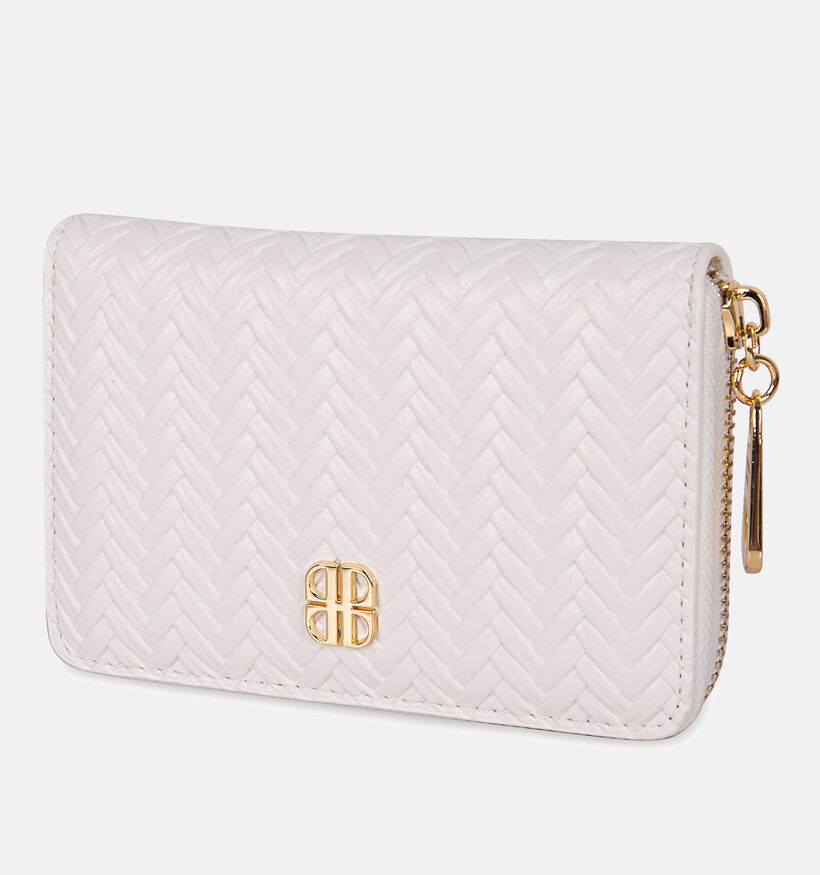 Laurent David Witte Ritsportemonnee voor dames (373967)