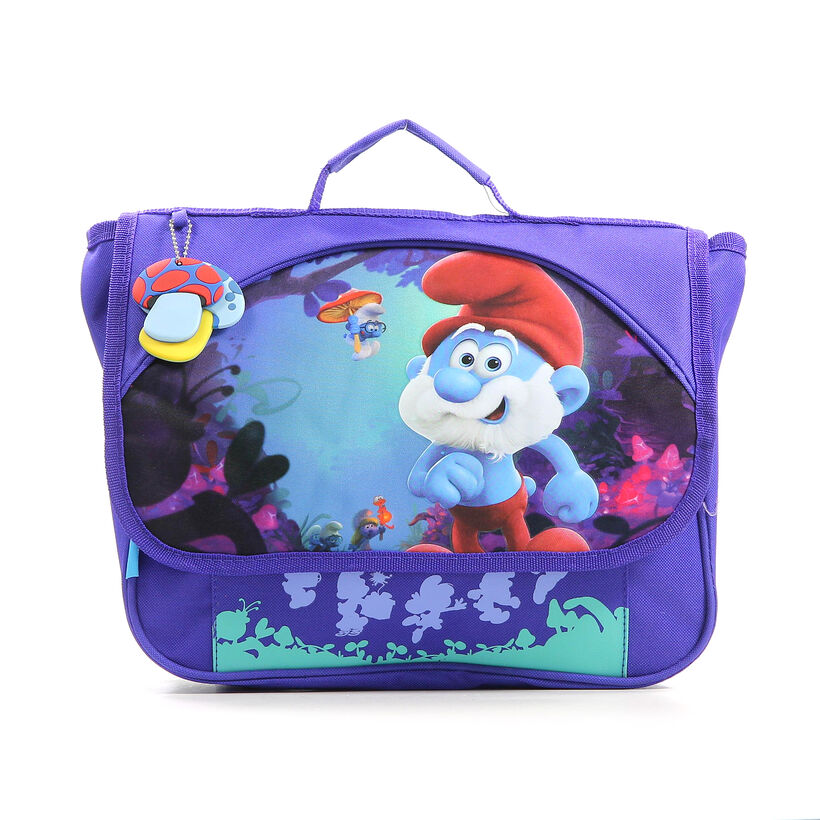 Smurfen Cartable en Bleu en textile (199247)