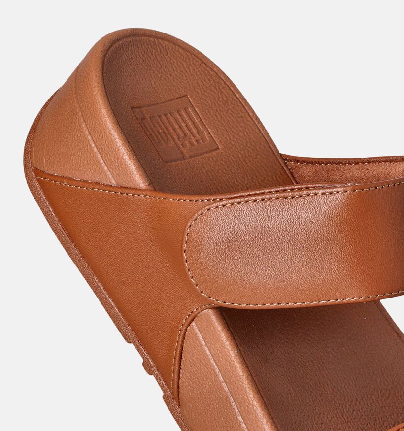 FitFlop Lulu Cognac Slippers voor dames (353821)
